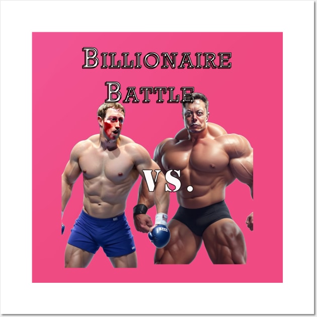 Musk vs. Zuck - MUSCLE TITANS Wall Art by Musk vs. Zuck